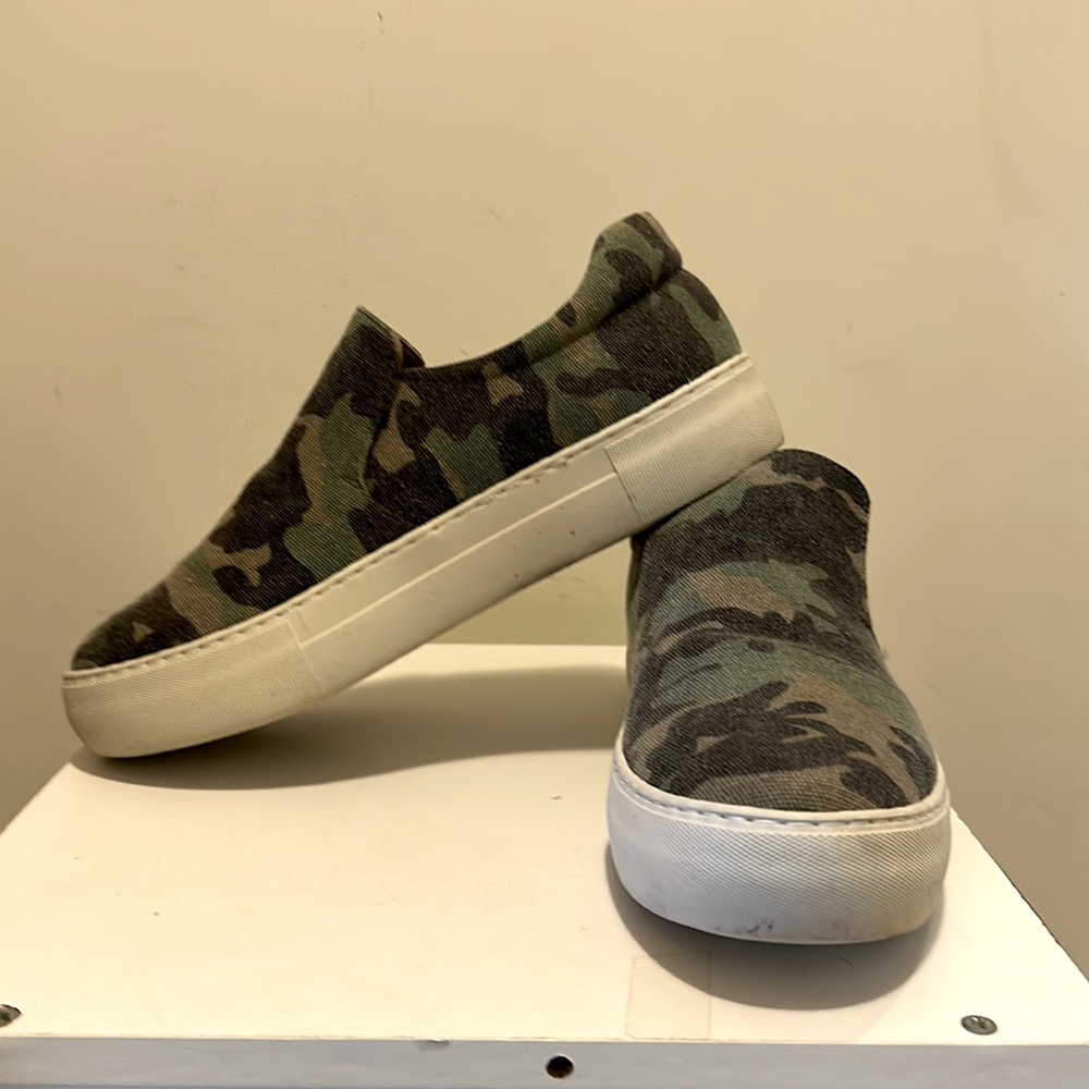 J Slides Camo Slip-on Sneaker ~ 8